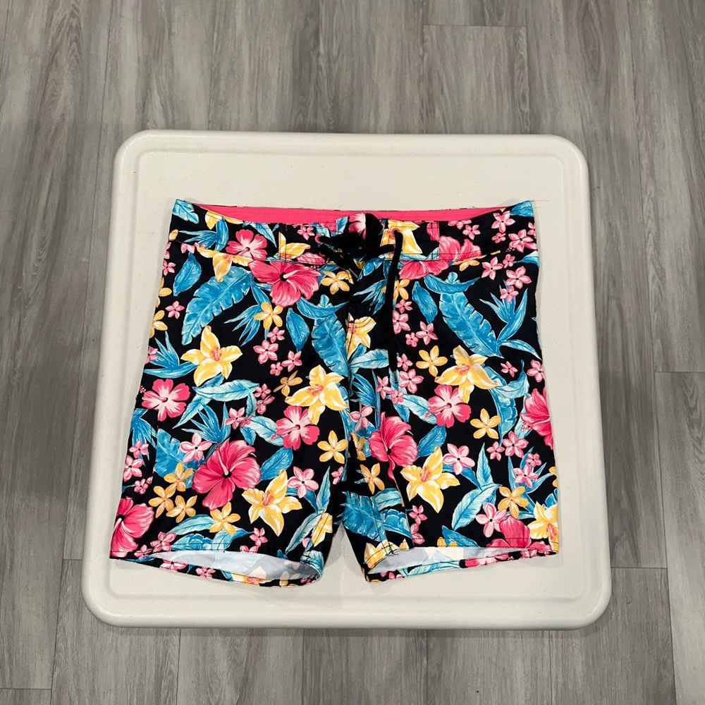 Floral Print Swim Shorts